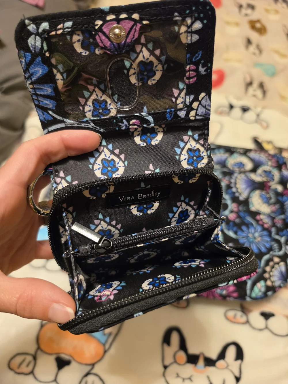 Vera Bradley Carson Shoulder Bag with Wallet In Bramble